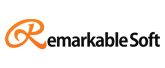 주식회사 리마커블소프트 로고